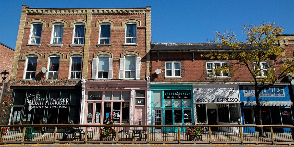 Downtown Whitby businesses
