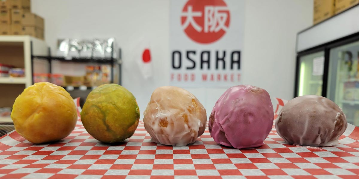 Mochi donut balls