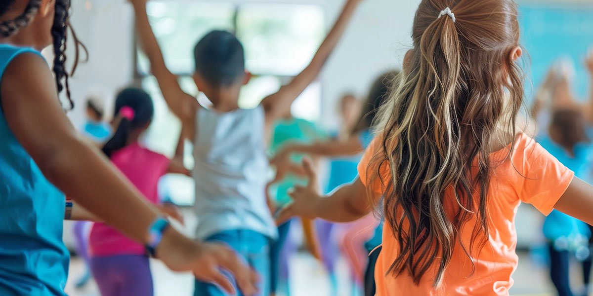 Children dancing