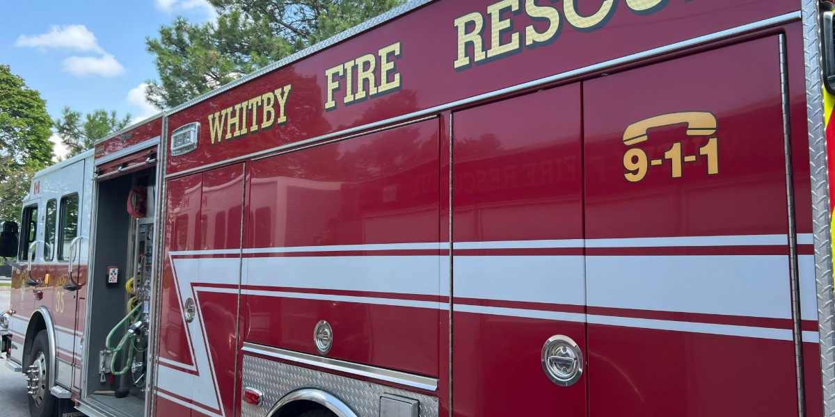 A Whitby fire truck