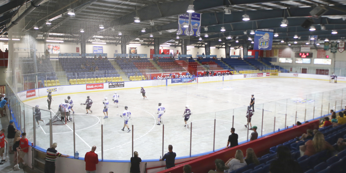 Outside of the Iroquois Park Sports Centre