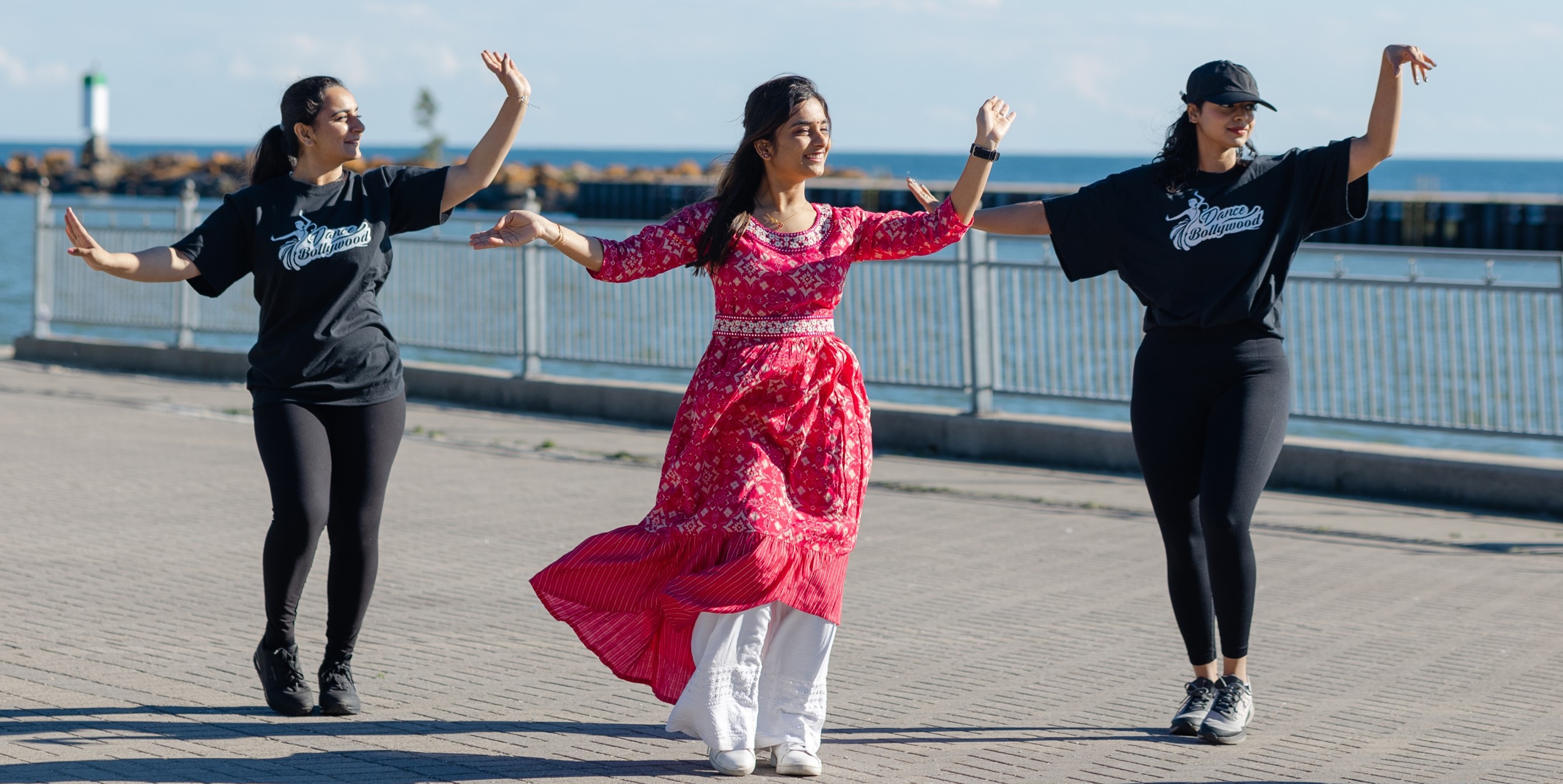 Bollywood Dancer at Whitby's Pier 