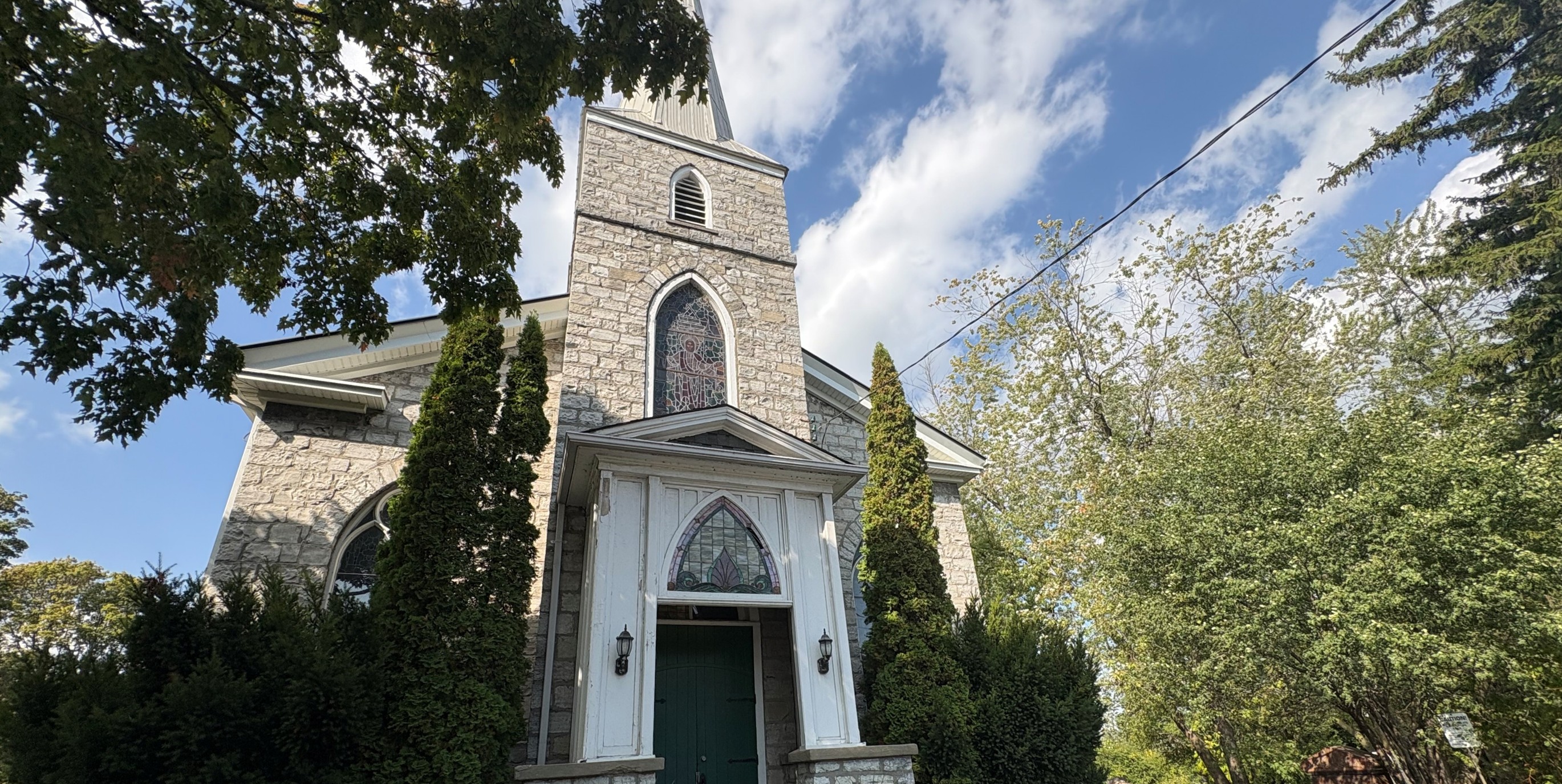 Exterior of St. Johns Anglican Church 