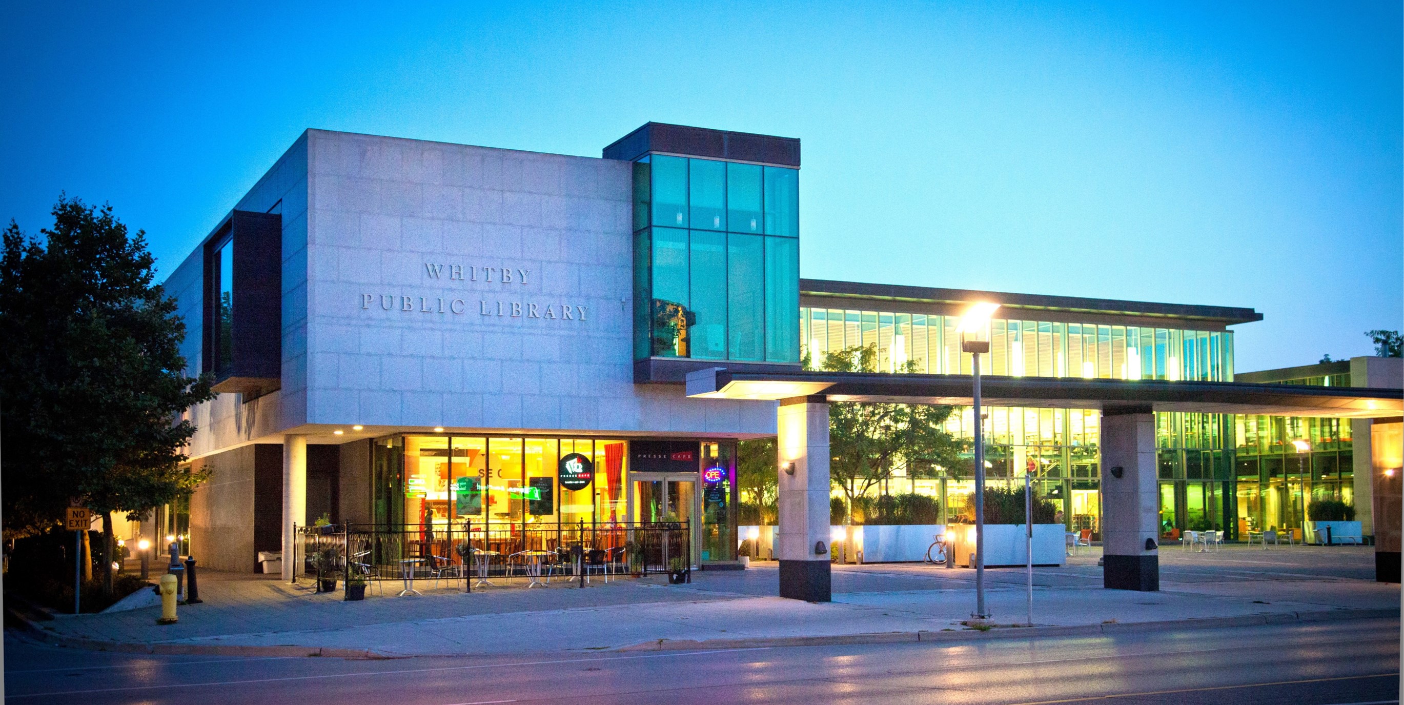 Whitby Central Public Library Exterior