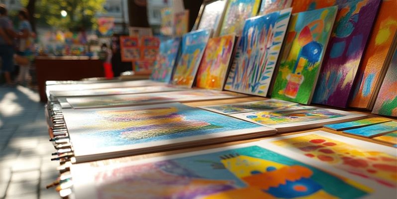 Art market close up 