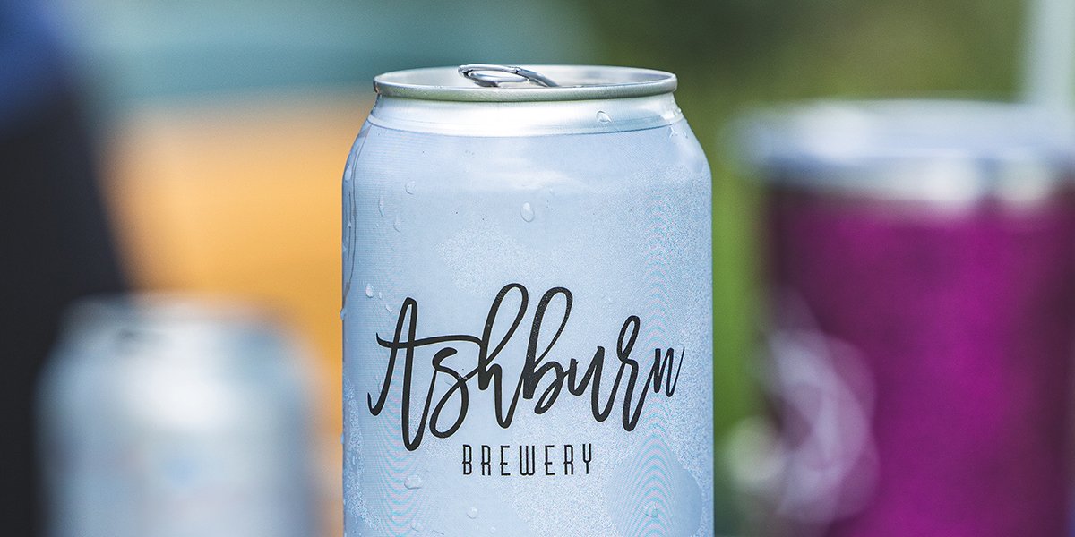 Beer on table with glass