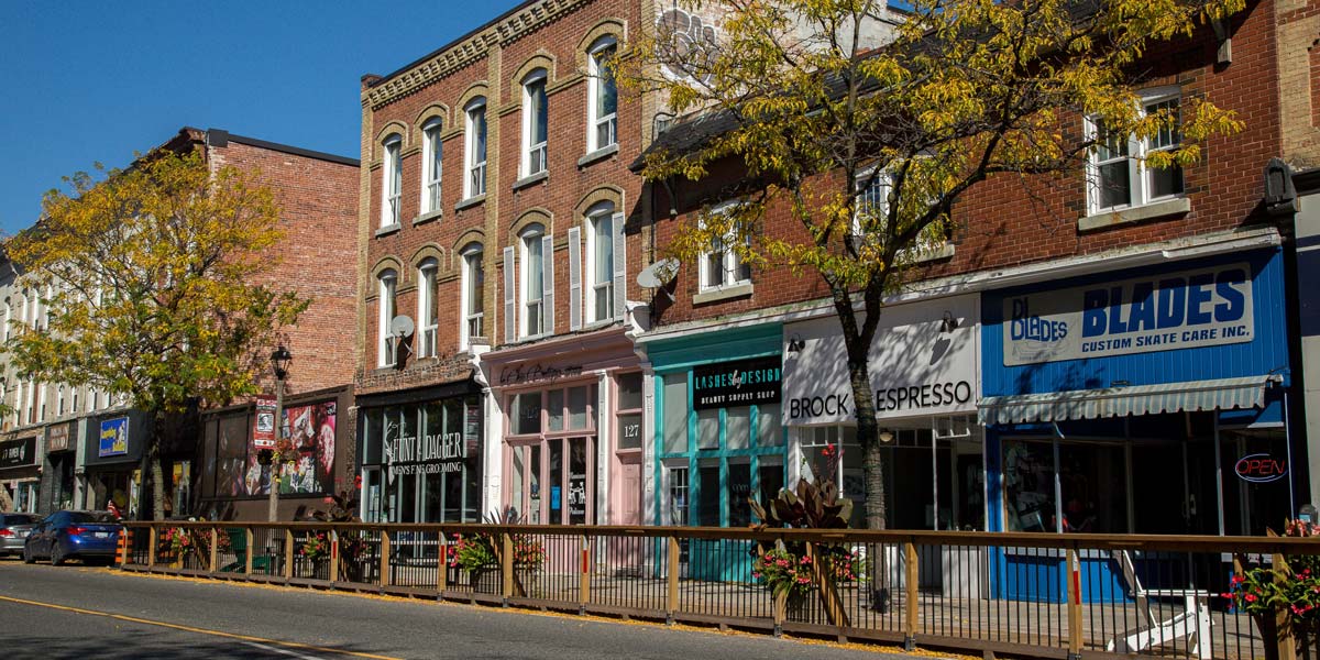 Downtown Whitby businesses