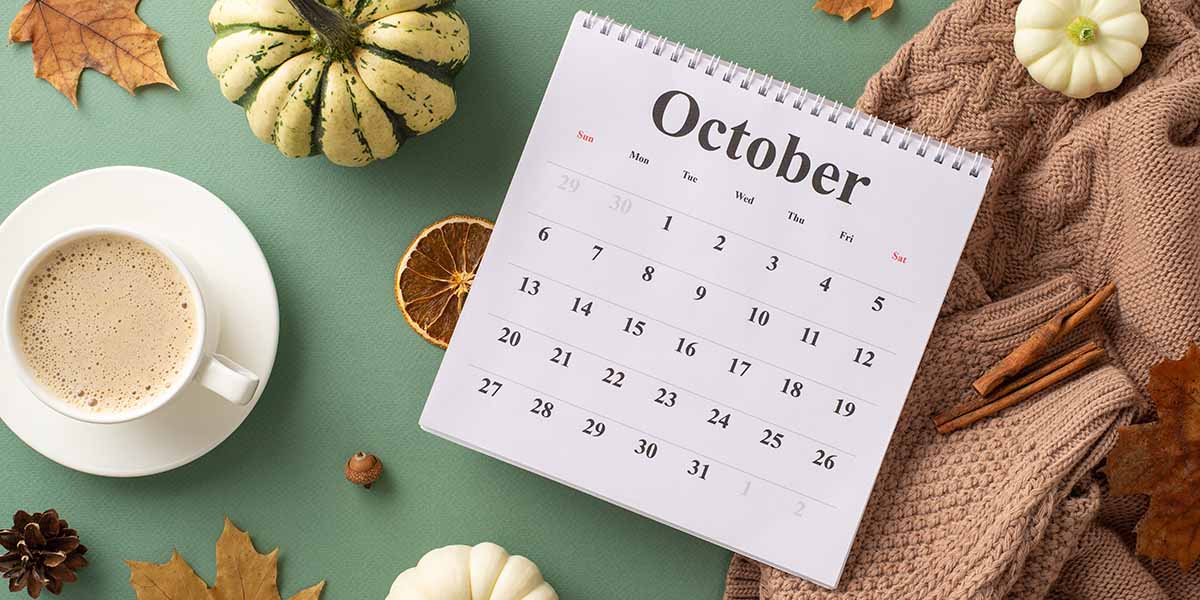 October calendar