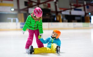 Kids public skating