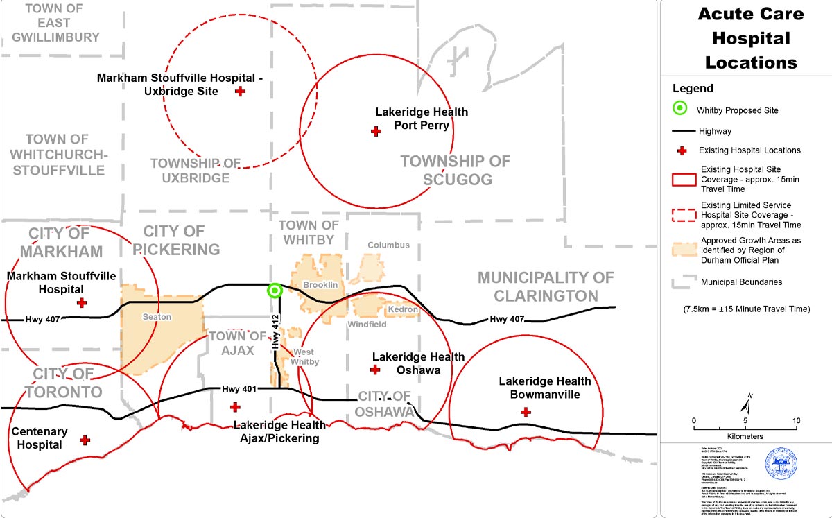 New Hospital Map