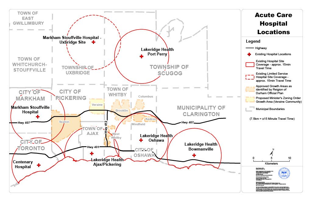 New Hospital Map