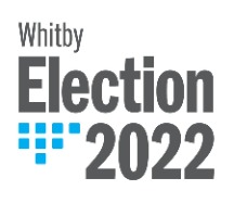 Town of Whitby 2022 Election Logo