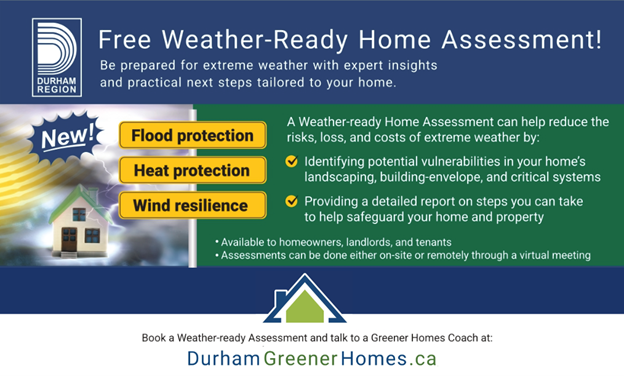 New Free Weather-ready Home Assessment is Coming to Durham